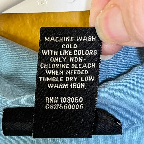 Lane Bryant Shirt Blue Button Down Plus 18/20 - Picture 5 of 5